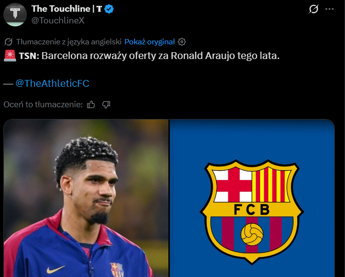 Barca latem ROZWAŻY OFERTY za tego WAŻNEGO OBROŃCĘ!